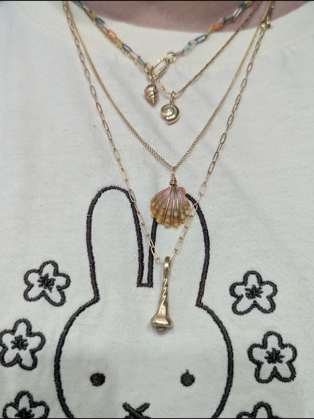Catbird 1976 Gold Paperclip Chain Necklace - 22" - Picture 4 of 5